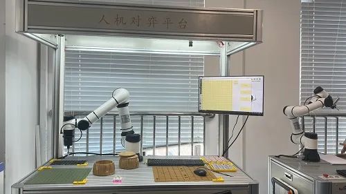 Pechino Zhongping ha visitato la sede della società di robot per lo studio2