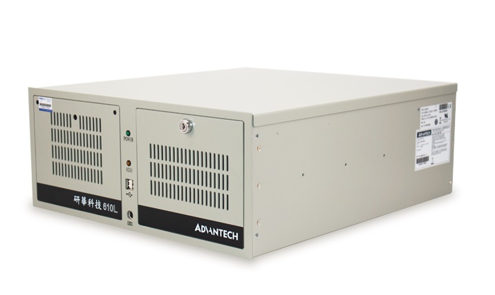 La luce del disco rigido del computer industriale Advantech 610L non è accesa