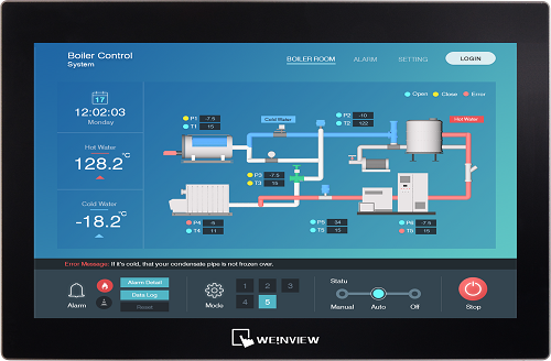 Interfaccia WEINVIEW cMT2167X (cMT3160X) Durezza 7H