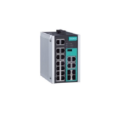 Interruttore MOXA EDS-518E-4GTXSFP Interruttore a 18 porte