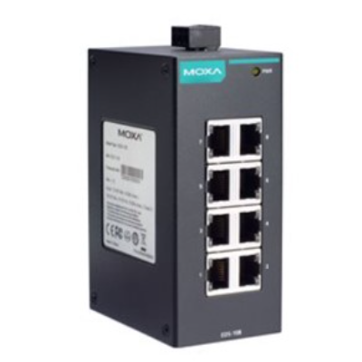 Interruttore Ethernet MOXA Rail EDS-108-M-SC valutazione IP30