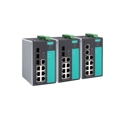 Interruttore Ethernet industriale MOXA livello EDS-510A-3GT-T IP30