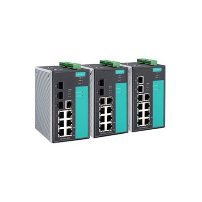 Interruttore Ethernet industriale MOXA EDS-510A-3GT 8 mA