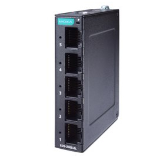 Interruttore Ethernet industriale non gestito MOXA EDS-2005-EL 5 porte entry-level