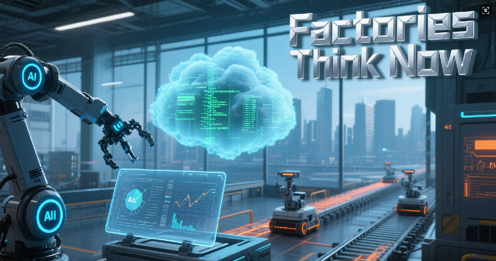 Le fabbriche pensano ora: ML, Edge AI rimodellano l'automazione oltre gli script