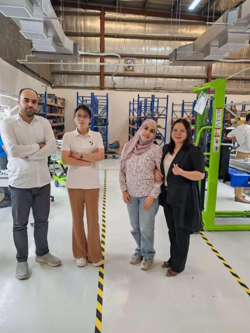 Coltivazione profonda, potenziando il futuro: una cronica della tecnologia Zhongping' Viaggio industriale in Medio Oriente